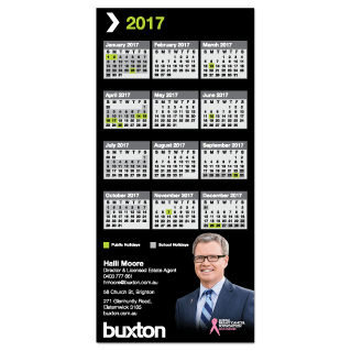 Calendar Fridge Magnet-99mm x 210mm