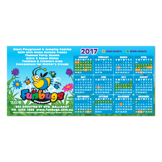 Calendar Fridge Magnet-99mm x 210mm