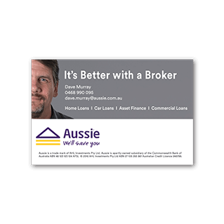 Straight Edged Fridge Magnet-47mm x 172mm